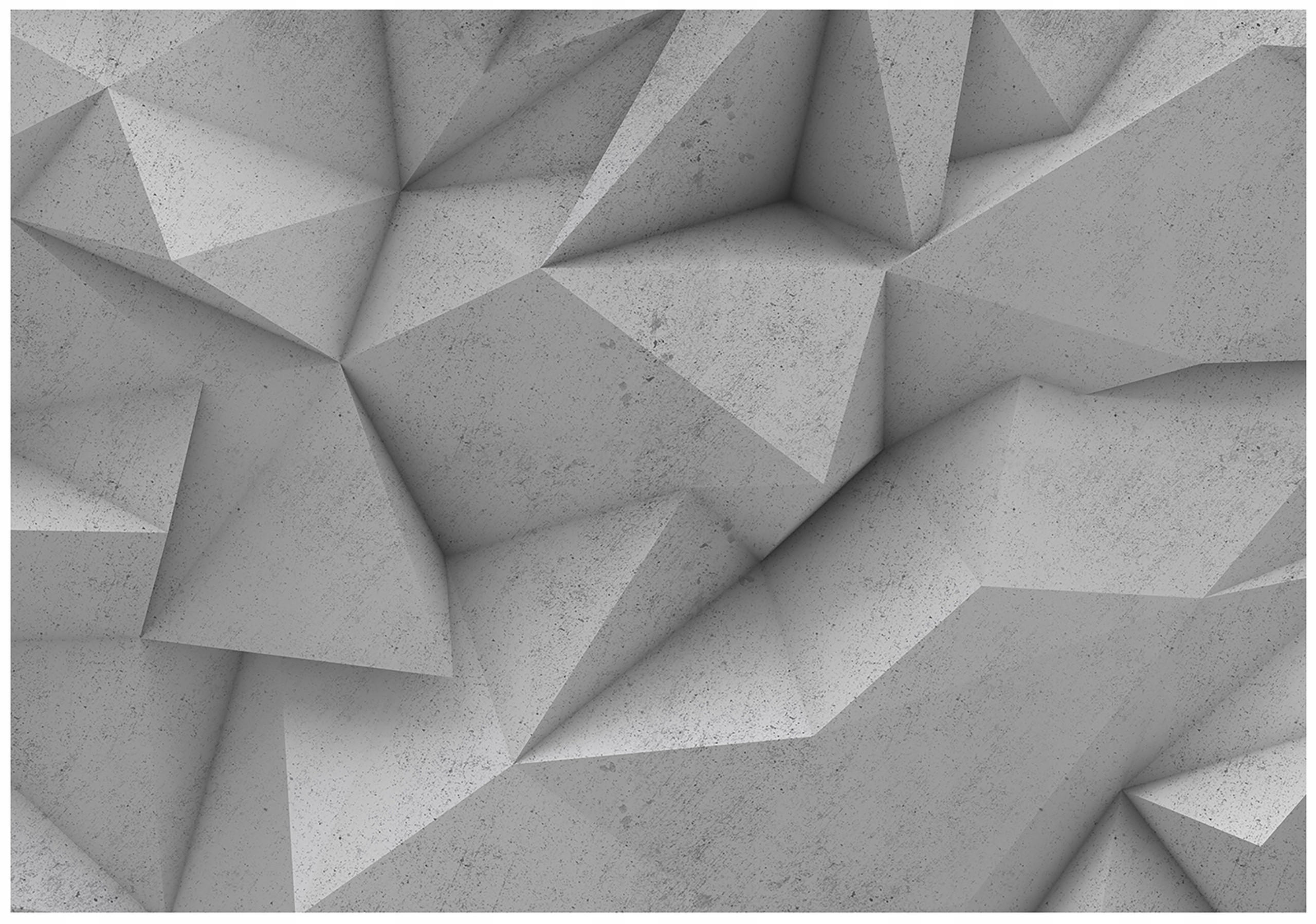 FOTOTAPETE 3D Abstrakt Grau 416x254 cm - Multicolor, Textil (416/254cm) - Wallarena