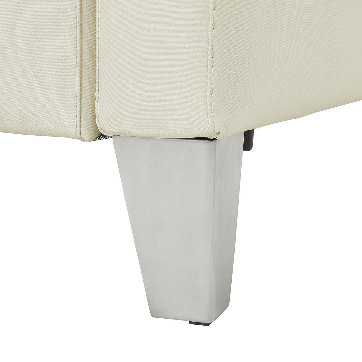 OUTDOOR-SITZGRUPPE - Creme - 3-teilig - Creme, Textil/Metall - home24