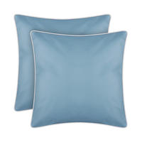 OUTDOORKISSEN 45x45 cm wasserabweisend Türkis 2er-Pack - Türkis, Kunststoff (45/45cm)