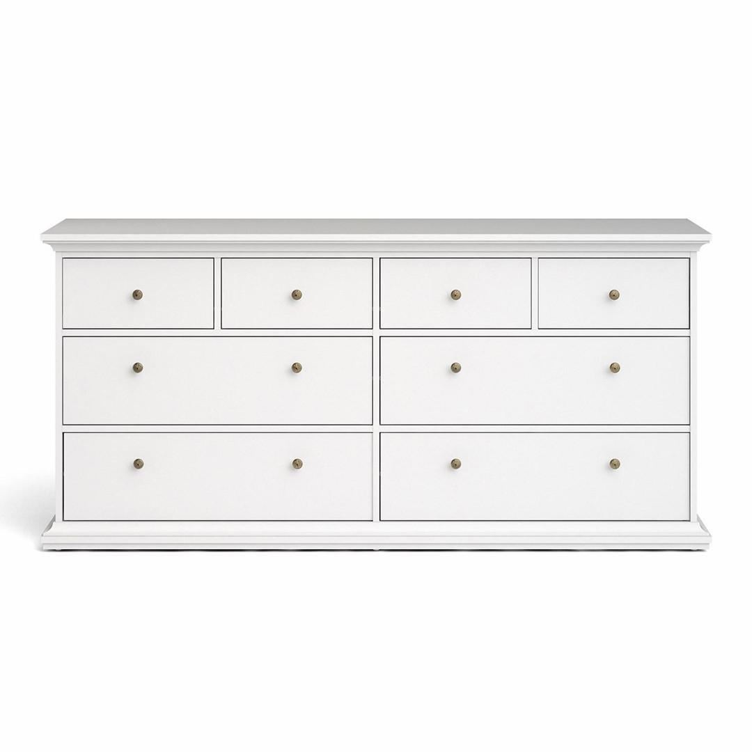 KOMMODE Weiß - Weiß, Holzwerkstoff (183/87/48cm) - ebuy24