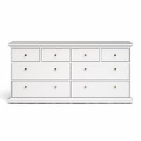 KOMMODE Weiß - Weiß, Holzwerkstoff (183/87/48cm) - ebuy24