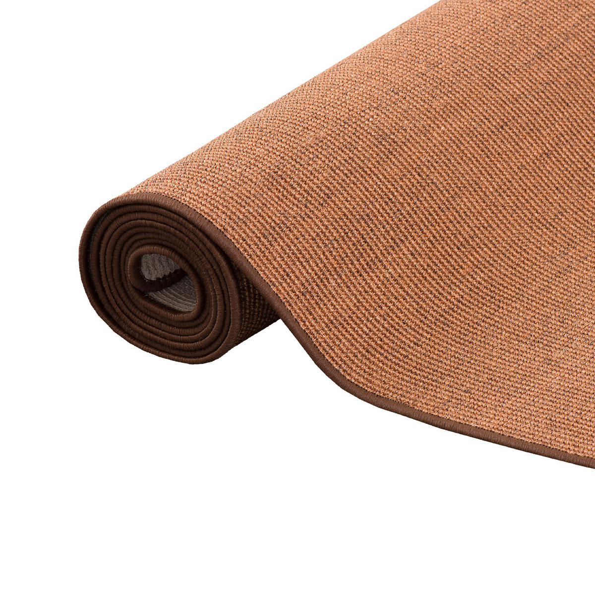 SISAL NATUR LÄUFER TEPPICH - Braun, Textil (100/300cm) - Snapstyle