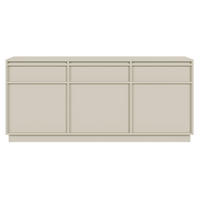 SIDEBOARD Evo Greige 154 cm - Kaschmir, Holzwerkstoff (154/68.6/39cm) - Selsey