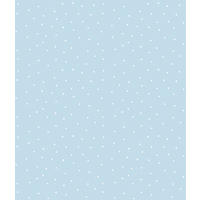 TAPETE Punkte 53 cm x 10 m - Blau, Papier (53/0.1cm) - Sanders & Sanders