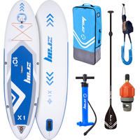 STAND-UP-PADDLE-BOARD X1 SUP Komplettset 310 x 81 x 15 cm mit viel Zubehör - Blau, Kunststoff (310/81/15cm) - Zray