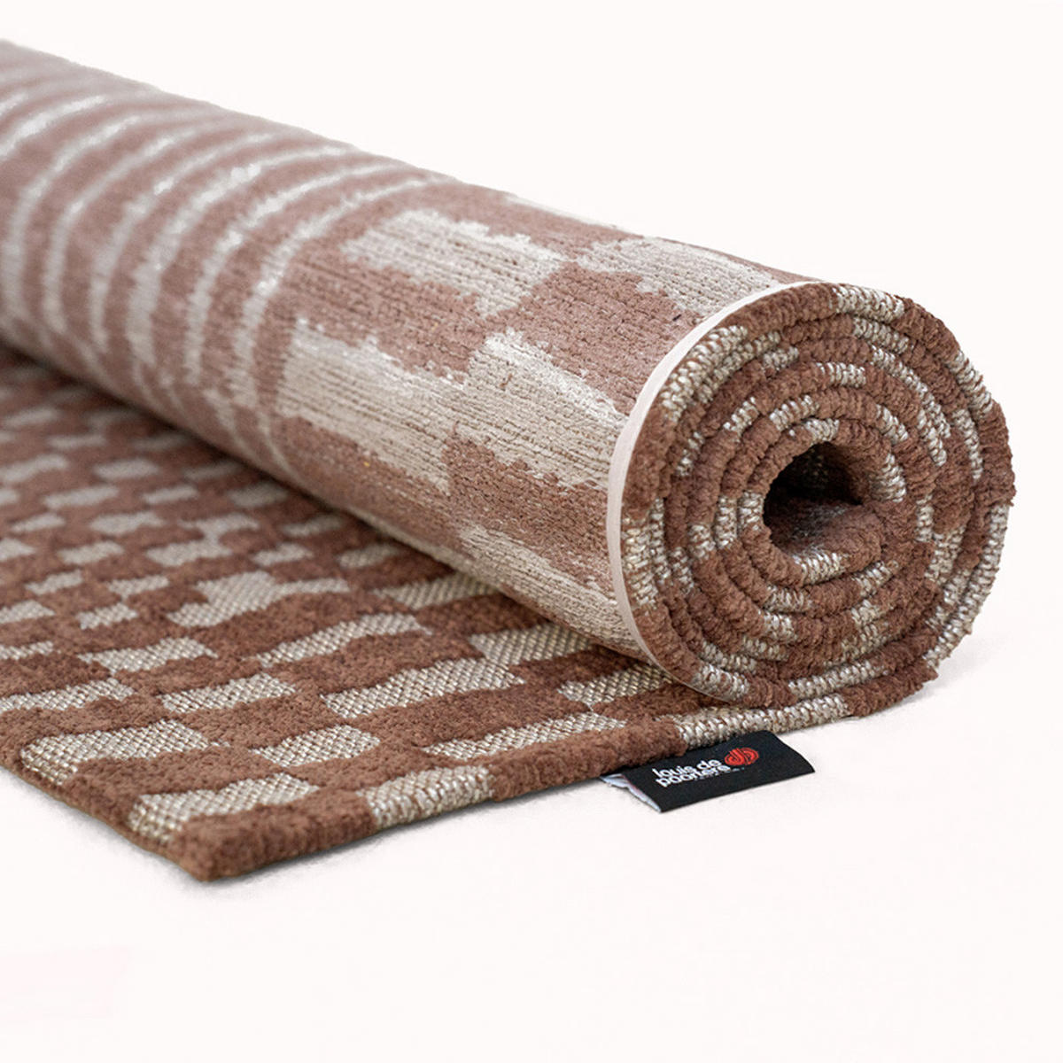 TEPPICH Ksar Structures Berber 80/150 cm - Rot, Textil (80/150cm) - Louis De Poortere