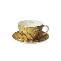 TEETASSE Van Gogh- Mandelbaum, Fine Bone China, 250 ml - Multicolor, Keramik (0.25L) - Goebel