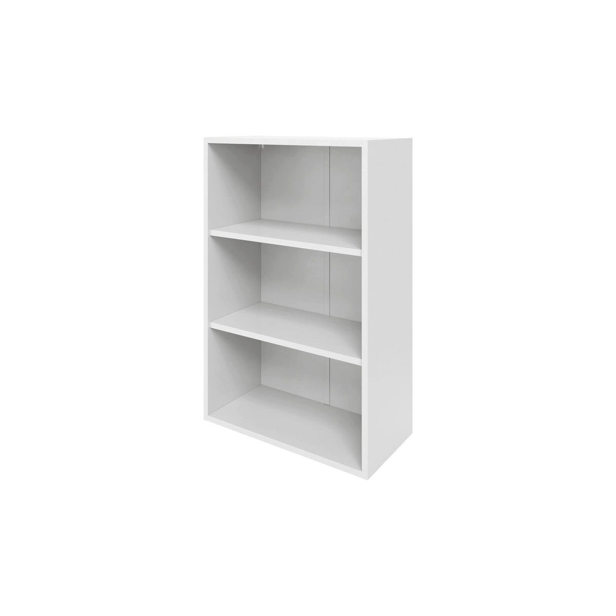 HÄNGESCHRANK – 60 cm – Lunara – Weiß Hochglanz - Weiß, Holzwerkstoff (60/92/30cm) - hi-markt