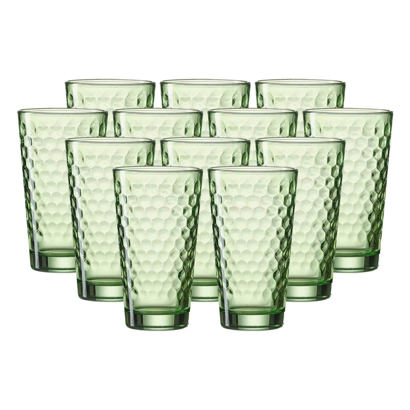 LONGDRINKGLÄSER Favo Grün 400 ml 12er Set - Grün, Glas (0.4L) - Ritzenhoff Breker
