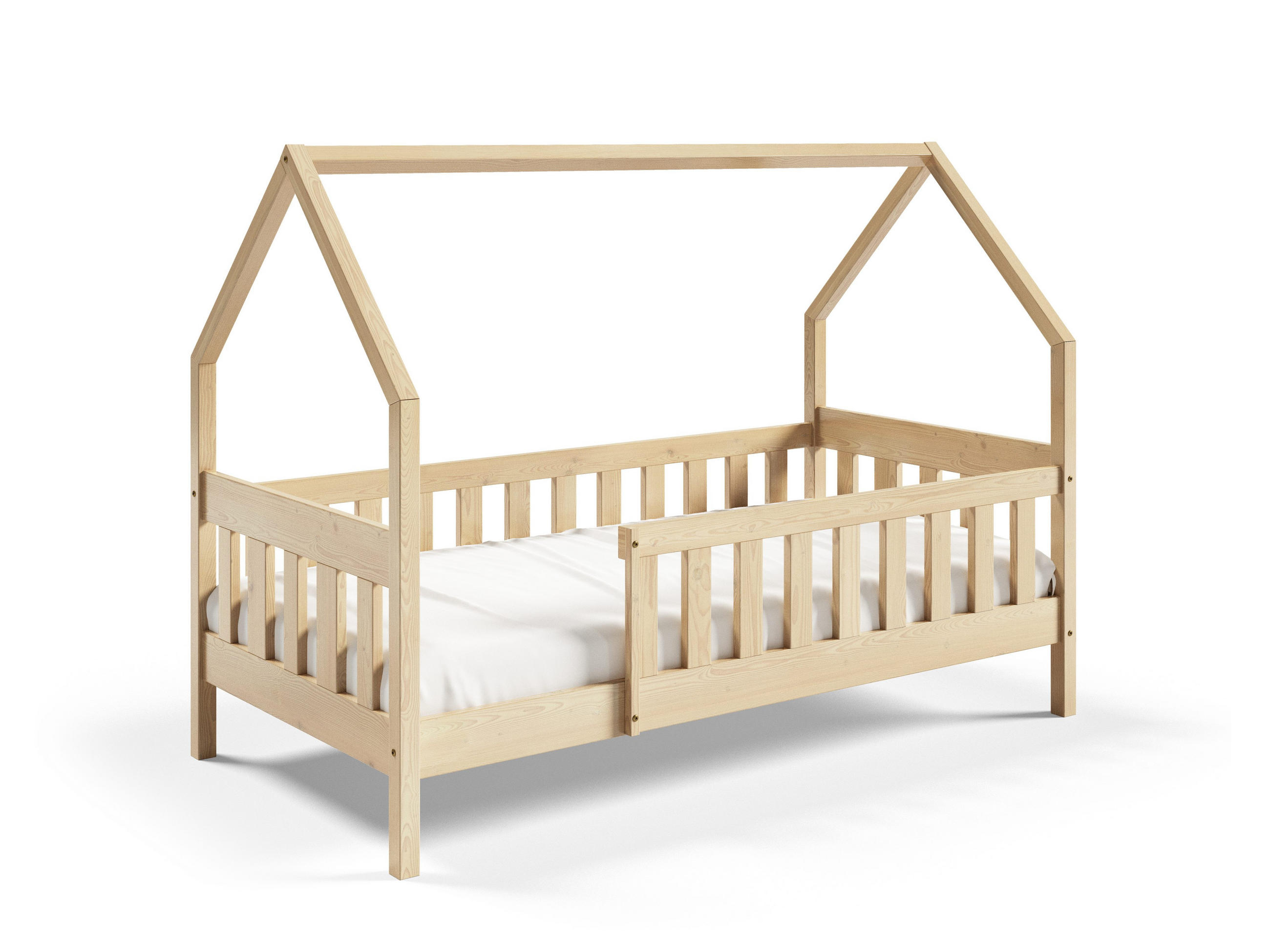 KINDERBETT BELLA 80x160 cm Kieferfarben - Kieferfarben, Holz (80/160cm) - MASSENO