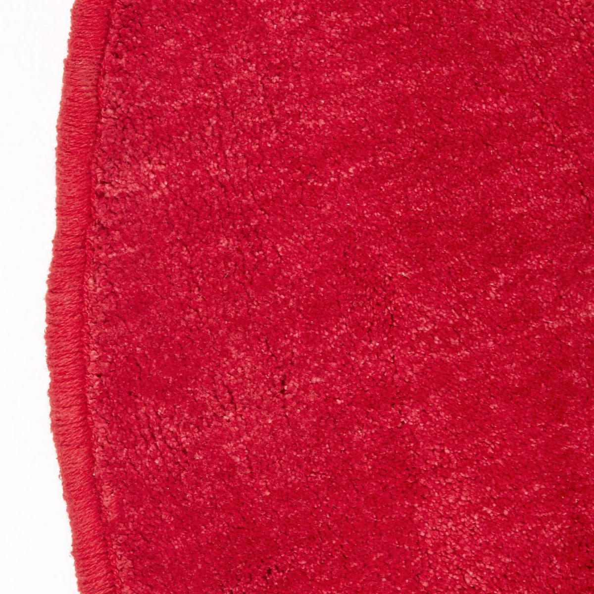 KURZFLOR-TEPPICH rund getuftet 150 cm - Rot, Textil (150/150cm) - Homescapes