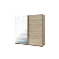 KLEIDERSCHRANK Eiche Sonoma 201/207/55 - Sonoma Eiche, Holzwerkstoff (201/207/55cm) - RAUMHIRSCH FURNITURE
