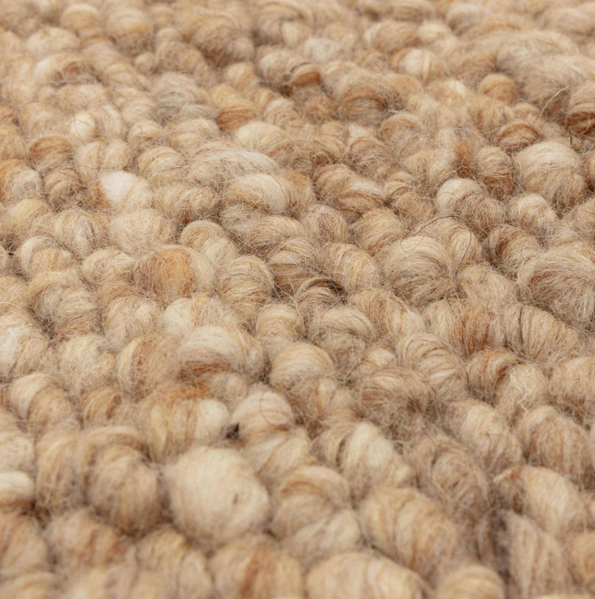 TEPPICH Wohn-/Schlafzimmer DAREL Beige 120x170 cm - Beige, Naturmaterialien (120/170cm) - Novatrend