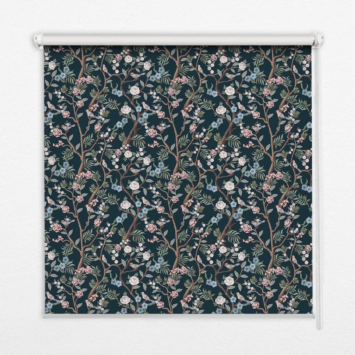TULUP VNITŘNÍ roleta - okenní roleta - roleta - 100x100 cm - Květinové révy