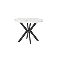 ESSTISCHE EDEN - Schwarz/Weiß, Holzwerkstoff (90/90/76cm) - Meblini