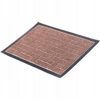 FUSSMATTE 60 x 40 cm, braun - Braun, Kunststoff (60/40cm) - KADAX