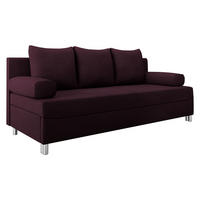 SCHLAFSOFA Dover - Chromfarben/Violett, Holz/Kunststoff (192/86/80cm) - MIRJAN24