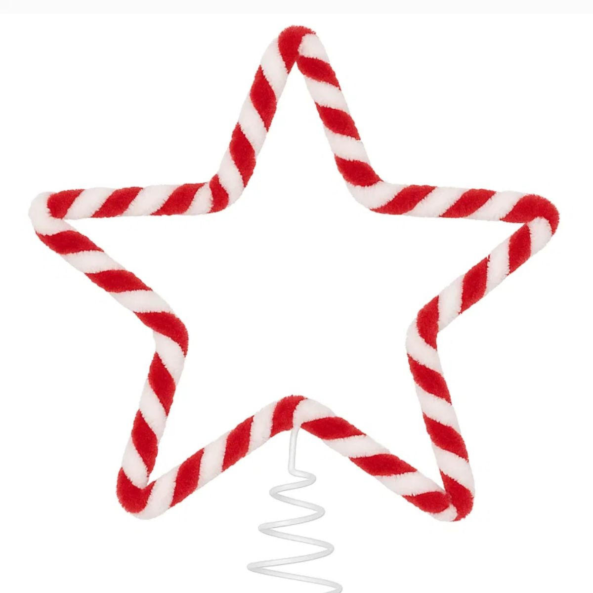 CHRISTBAUMSPITZE Stern 19 cm - Rot, Kunststoff (24cm) - Atmosphera Createur d´interieur