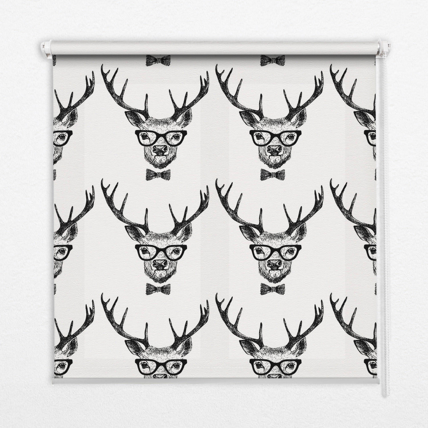 TULUP VNITŘNÍ roleta - okenní roleta - roleta - 120x140 cm - Sob s brýlemi