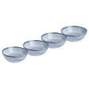 SCHALE (4er-Set) Artisan 300ml - Blau, Keramik (14/14/4.5cm) - Butlers