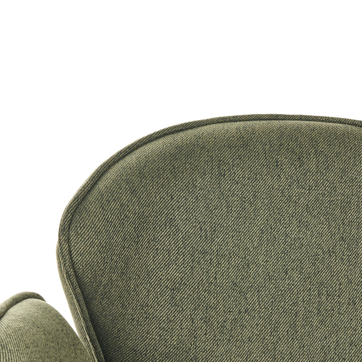 SCHREIBTISCHSTUHL Stoff Grün Belmar - Grün, Textil (63/83/70cm) - Beliani
