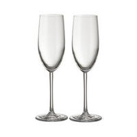 CHAMPAGNERGLÄSER, Kristall, 2er Set, Sektgläser, Kristallglas, spülmaschinenfest, hochwertig, Party, Hochzeit, elegant, Trinkgläser, Geschenkidee - Transparent, Glas (0.5L) - Tefal