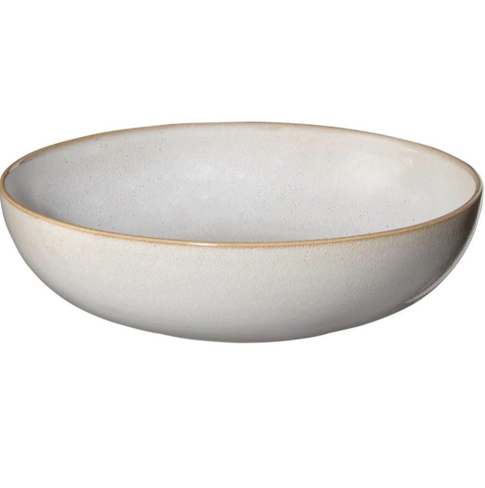 ASA Selection Tiefe Teller Saisons Sand ø 21 cm - 4 Stück - Creme, Keramik (1/2/6cm)