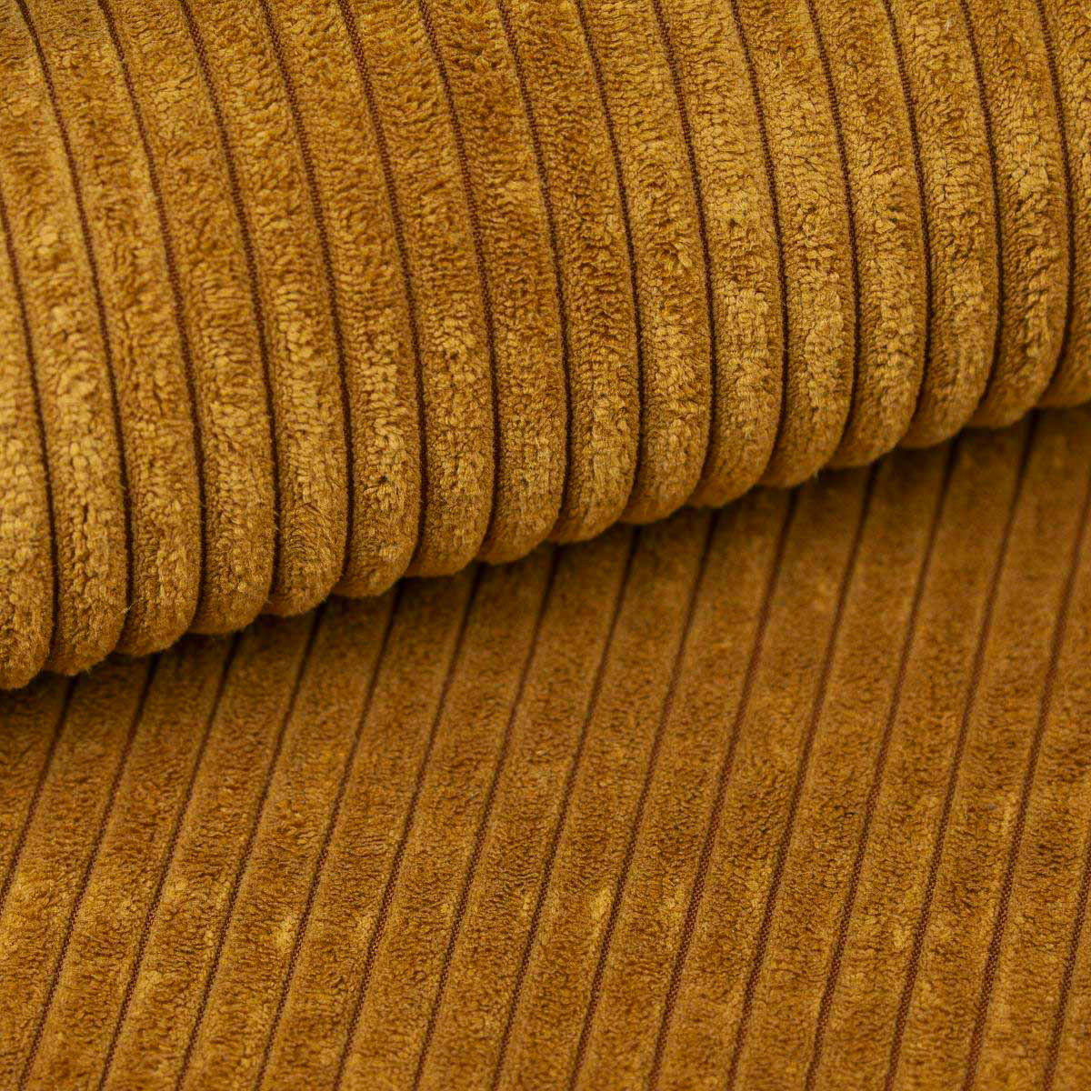 PANORAMASOFA Jimmy 5 Sitzplätze Gelb - Gelb, Holz (348/77/148cm) - Petits-meubles