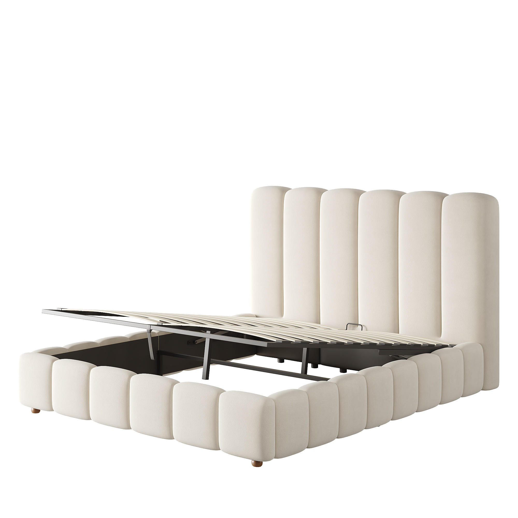 XXXLutz Polsterbett Beige