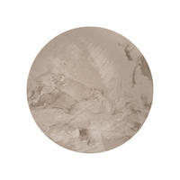 UMĚLÉ kožíškové koberce Dave Taupe ø 180 cm kulatý - šedohnědá, textil/umělá hmota (180/180cm) - benuta Nest