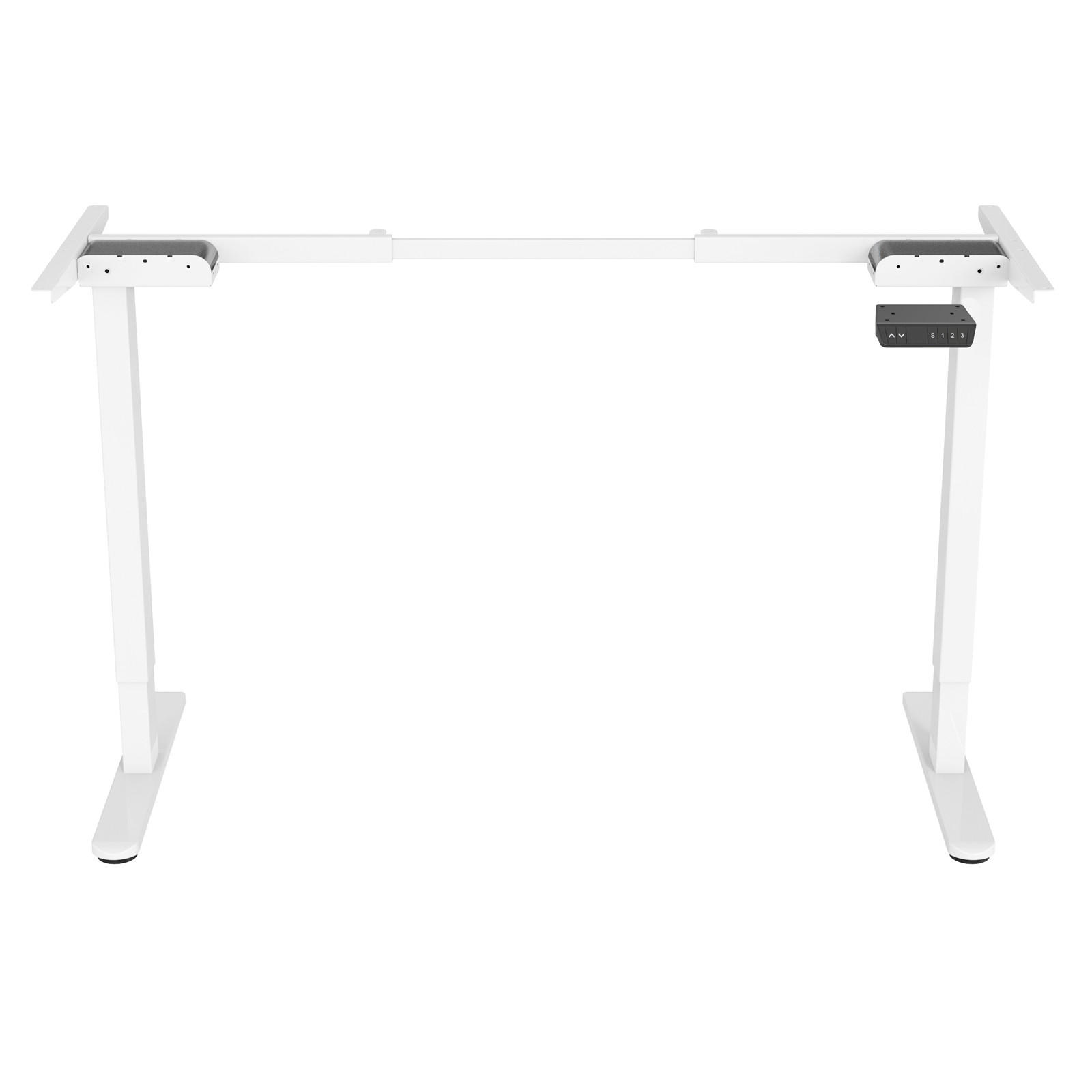 SCHREIBTISCHGESTELL Dobon Weiß - Weiß, Metall (58.5/140/120cm) - SVITA