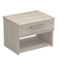 KOMPAKTE und funktionelle Nachttisch mit 1 Schublade L42,5 cm, Dekor Helles Holz - Pricy - Eiche Artisan, Holzwerkstoff (32.3/32.1/42.5cm) - Calicosy