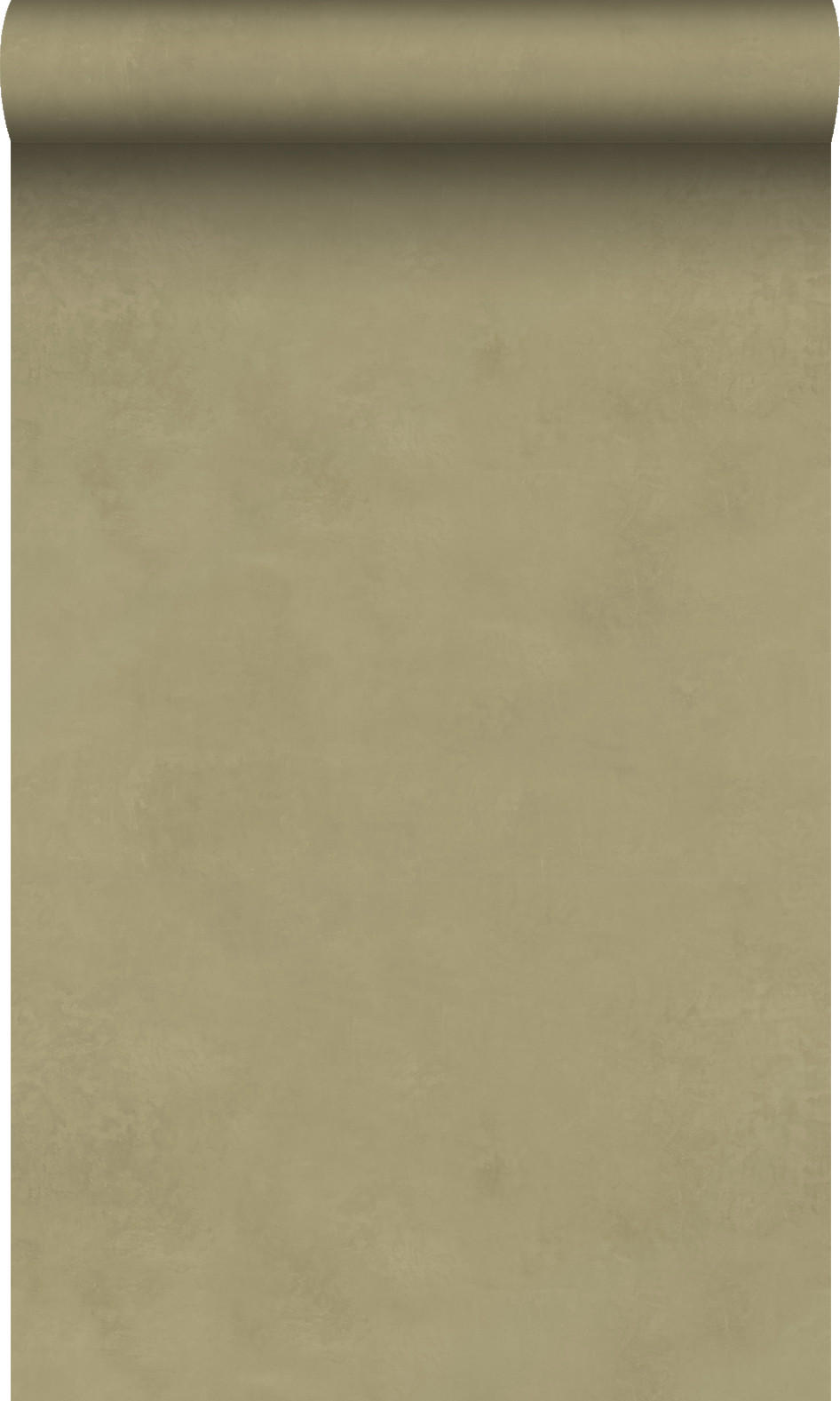 TAPETE Lehmputz 50 x 900 cm - Grün, Papier (50/900cm) - Origin Wallcoverings