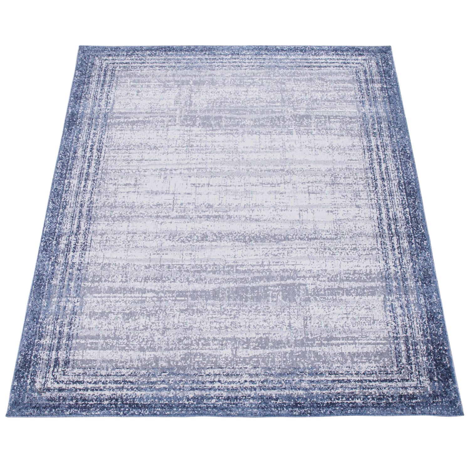 KURZFLORTEPPICH 160/220 cm Catania 842 - Blau, Kunststoff (160/220cm) - Paco Home