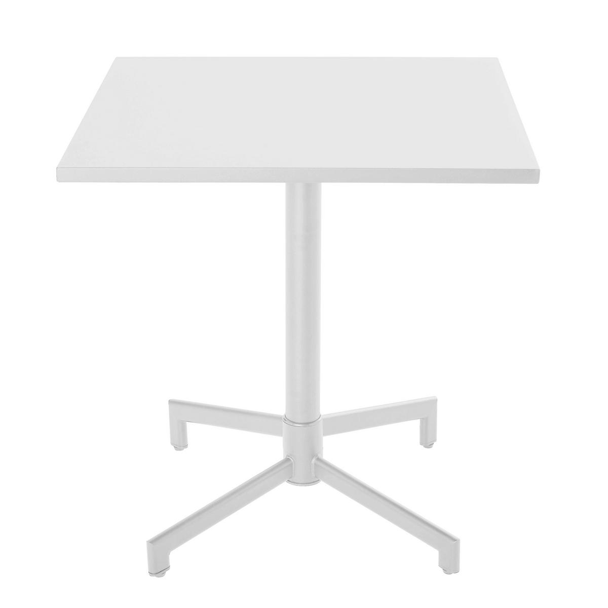 GARTENSET 3-tlg., Weiß - Weiß, Metall - Oviala