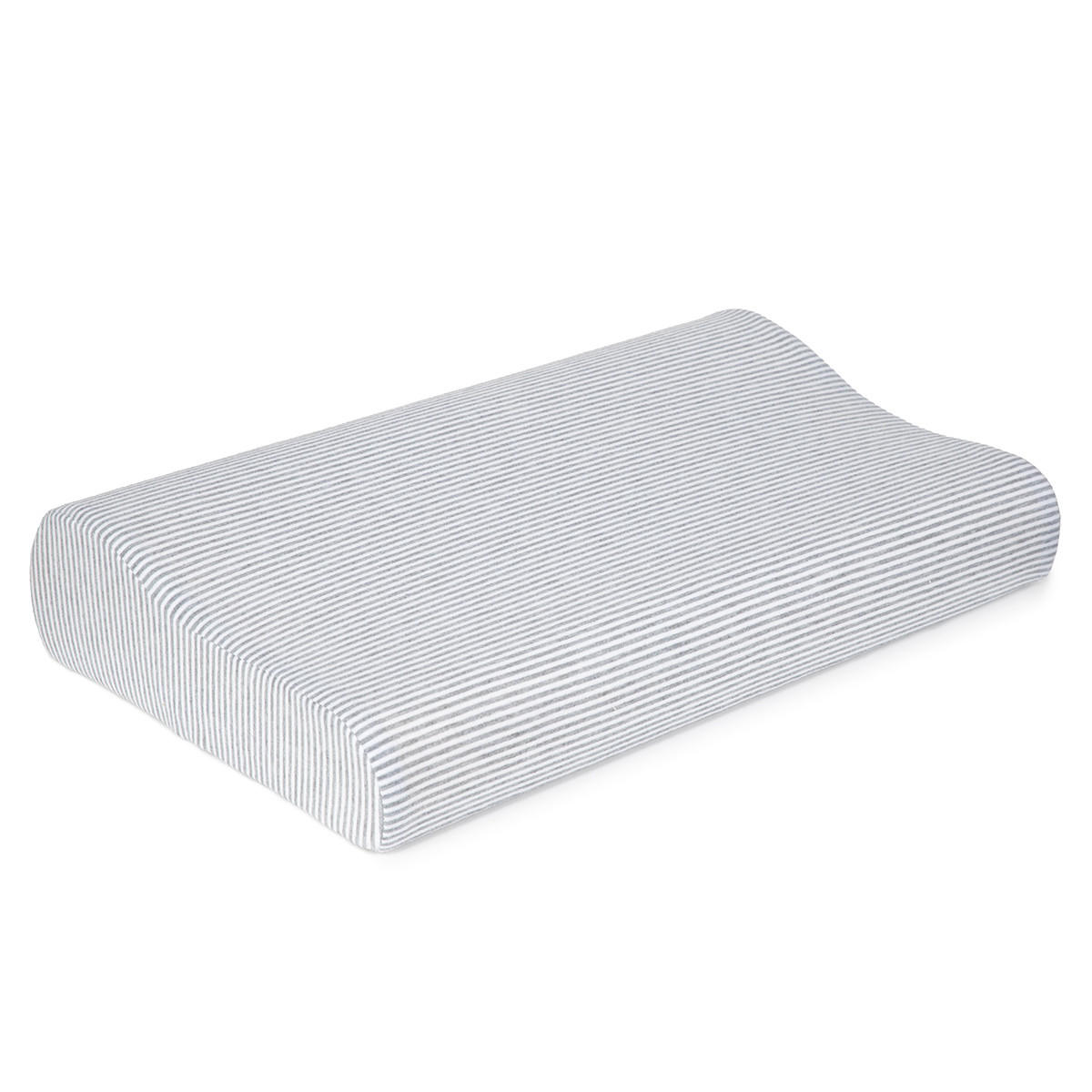 KOPFKISSEN Balie gestreift 50/30 cm - Weiß, Textil (50/30cm) - Homla