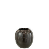 BLUMENTOPF KERAMIK - Töpferei - Braun - S - Ø 30 cm - Braun, Keramik (30/30cm) - J-Line