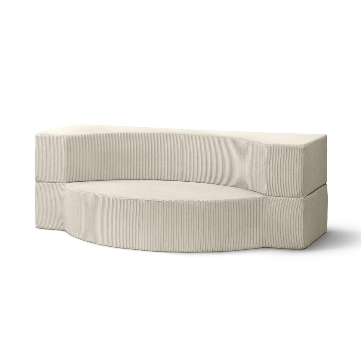 SOFA Lunaria Ecru - Ecru, Textil (200/70/100cm) - Pillovely
