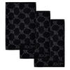 GÄSTETUCH Unisex Classic Frottier Schwarz 3er Pack Baumwolle - Schwarz, Textil (50/40cm) - Joop!