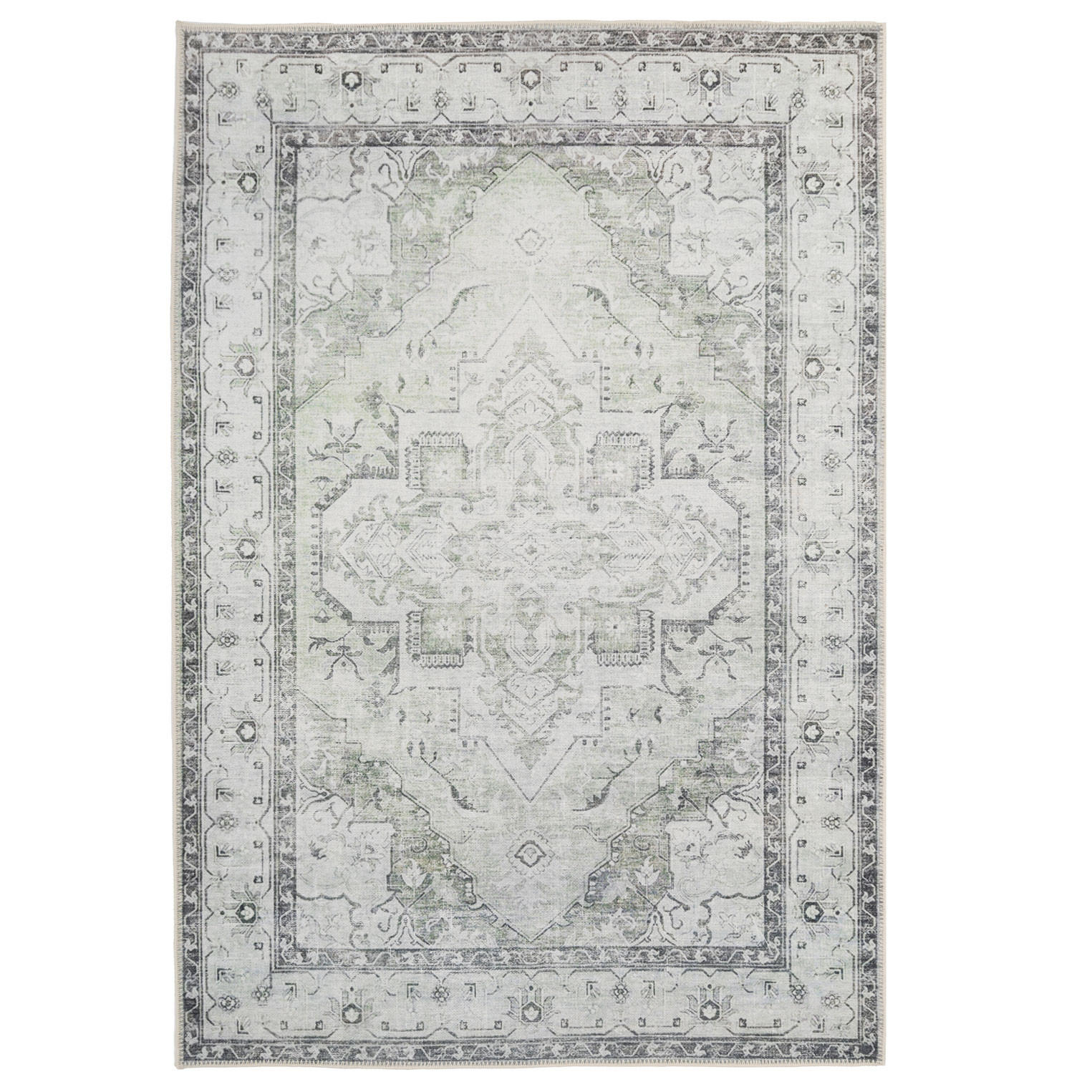 FLACHWEBETEPPICH Rumi - Grau, Textil (200/290cm) - Kukoon Rugs