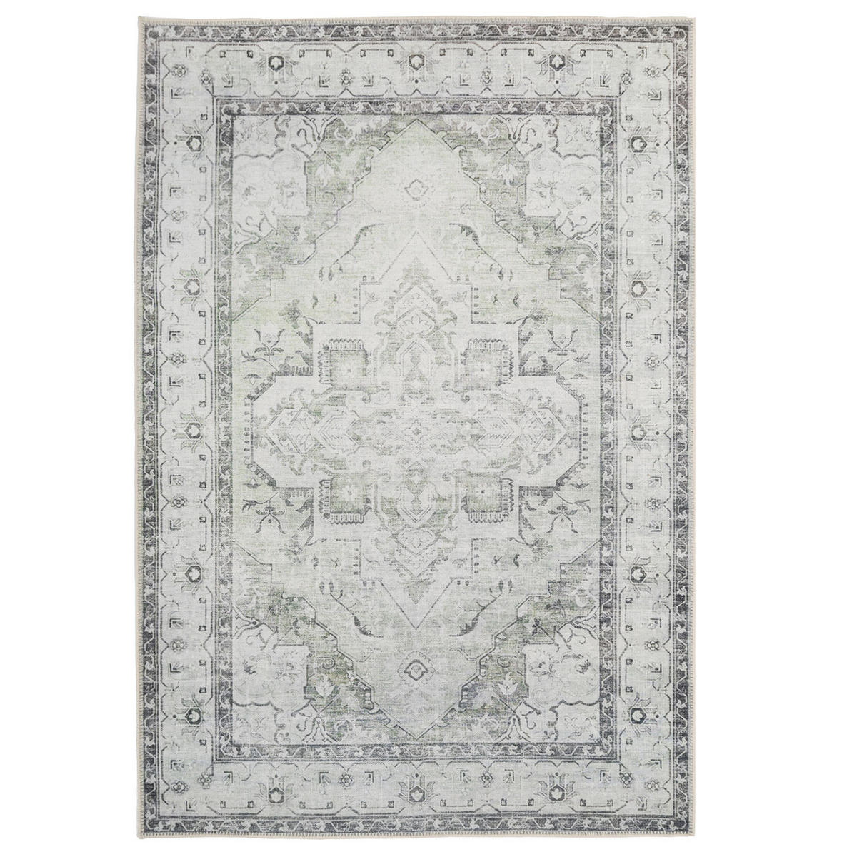 FLACHWEBETEPPICH Rumi - Grau, Textil (200/290cm) - Kukoon Rugs