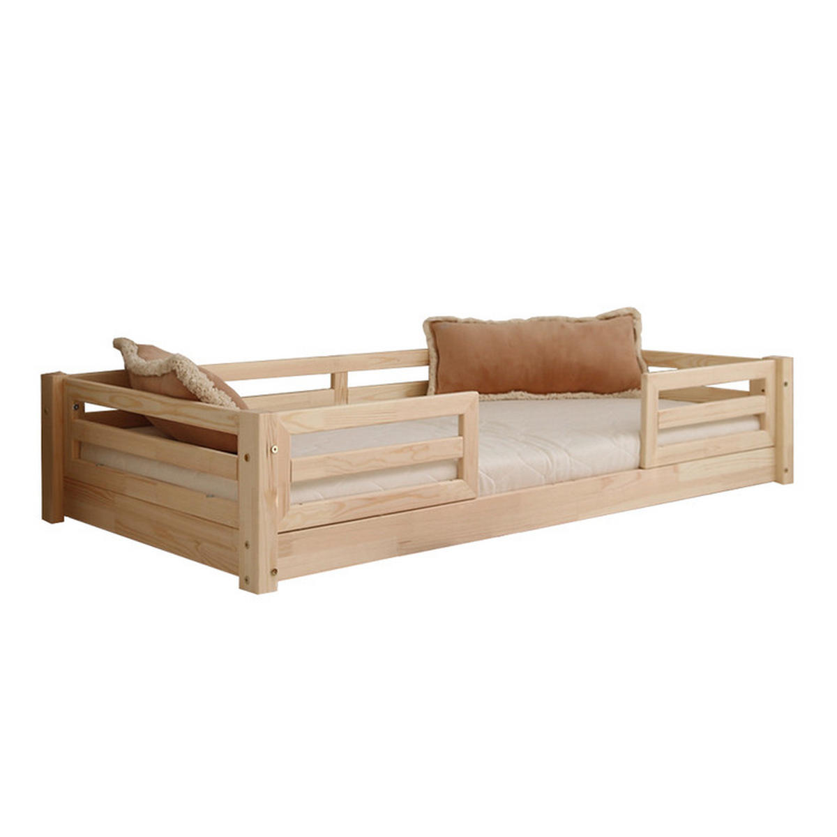 POSTEL 90/190 Myléna Dřevo - hnědá, dřevo (90/190cm) - Petits-meubles