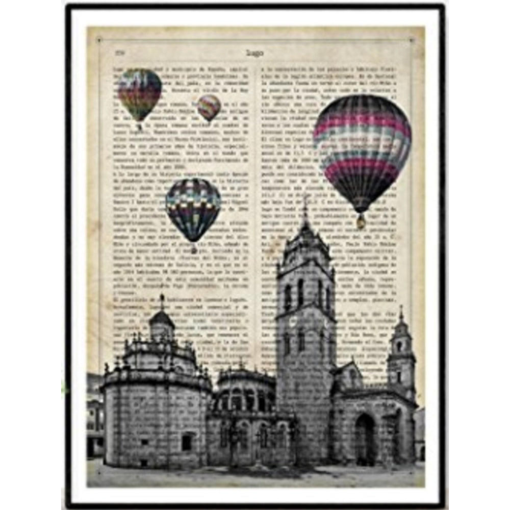 POSTER Vintage Von Lugo. A4 Rahmenlos - Klar, Papier (29.7/5/21cm) - Nacnic