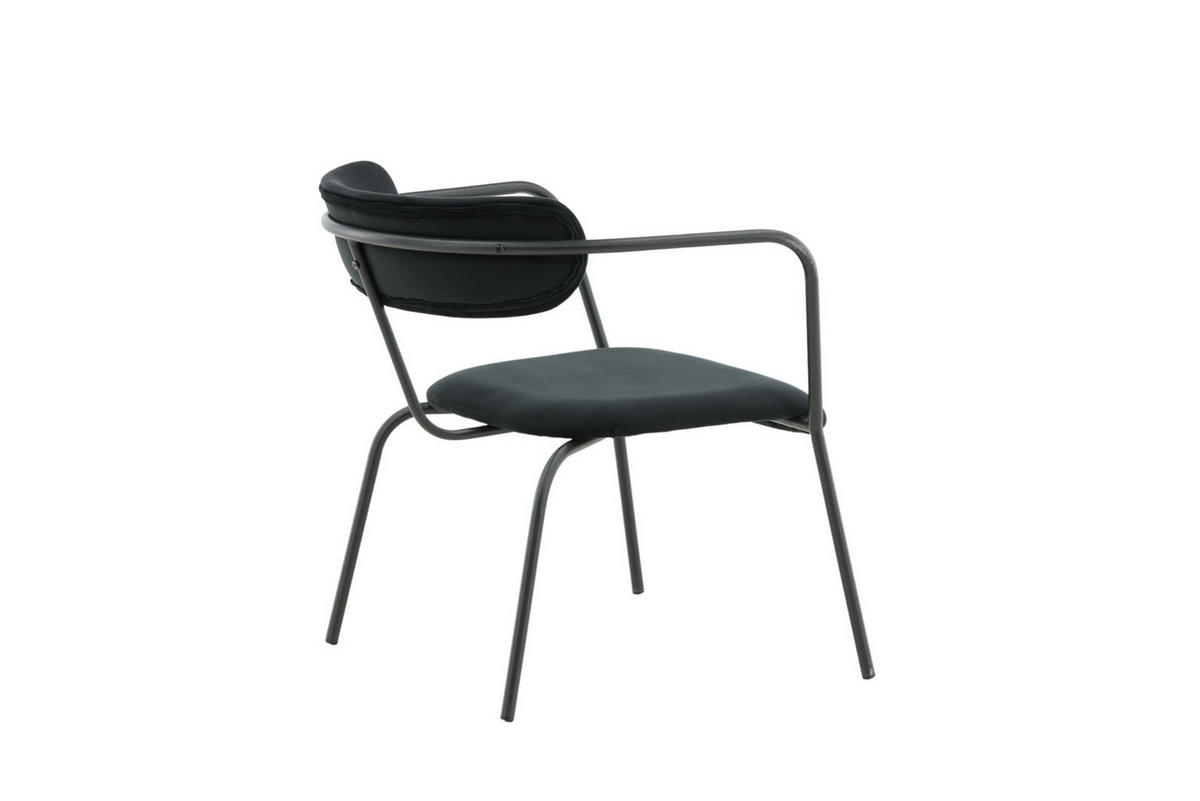 SESSEL schwarz - Schwarz, Holzwerkstoff (68/69/66cm) - ebuy24