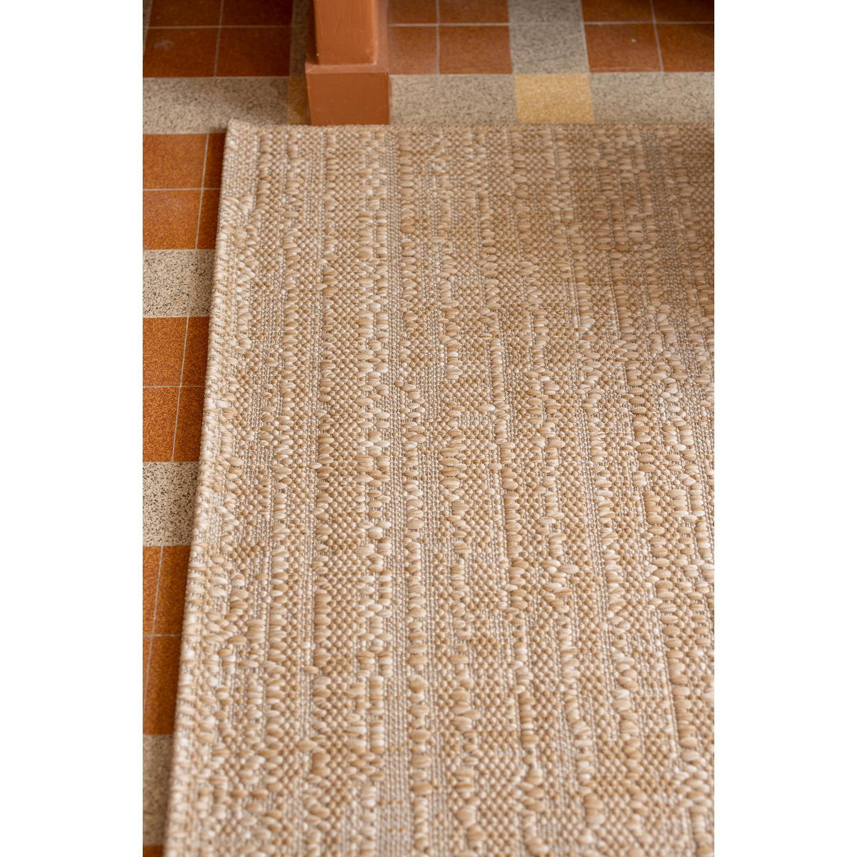 TEPPICH Mirko natur 200 x 290 x 1 cm - Naturfarben, Textil (200/290cm) - Vivaraise