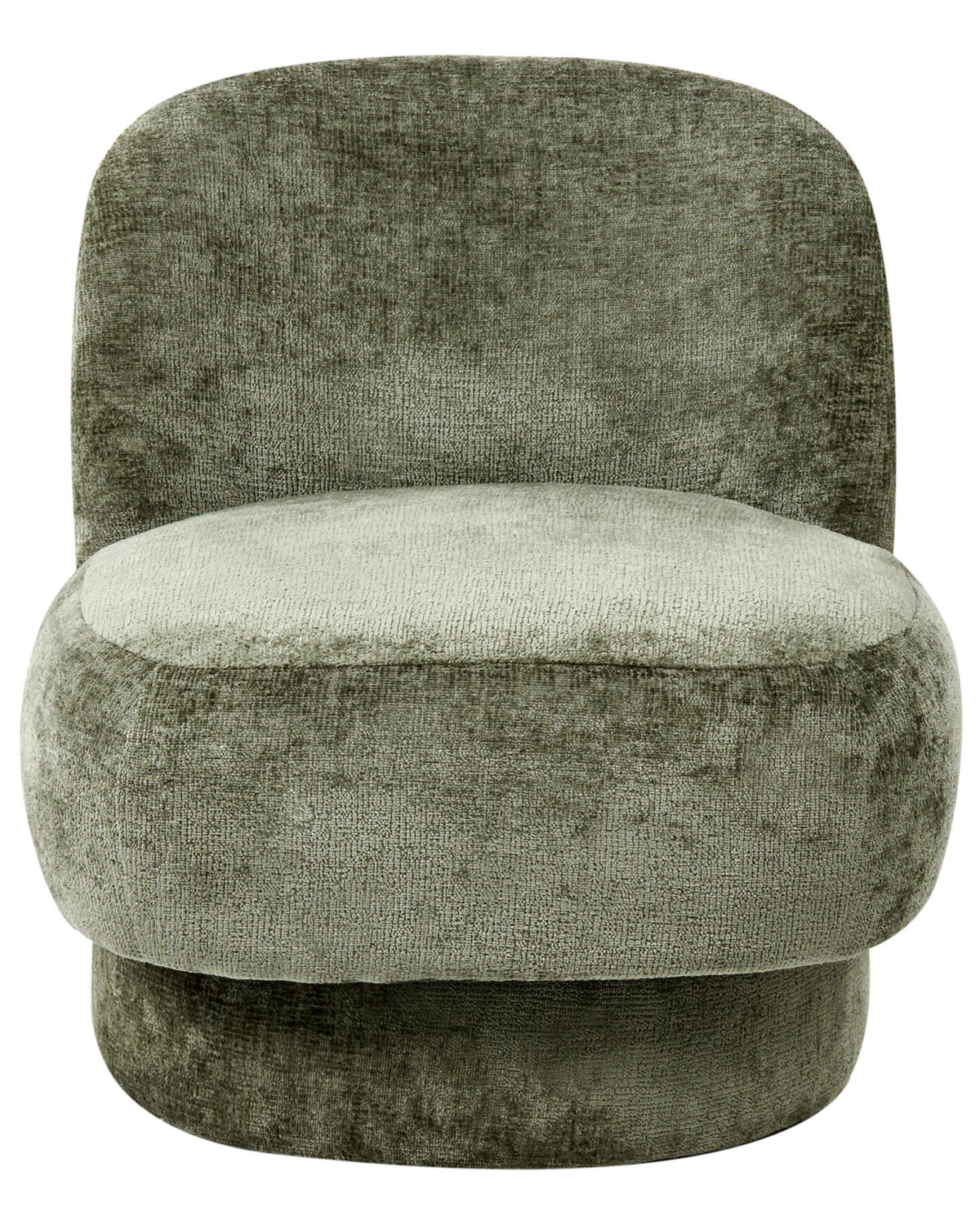 DREHSESSEL Grün Aylo - Grün, Textil (60/65/70cm) - Beliani