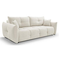SOFA Ecru BASTO Mit Schlaffunktion - Ecru, Textil (245/86/110cm) - Sepro Meble