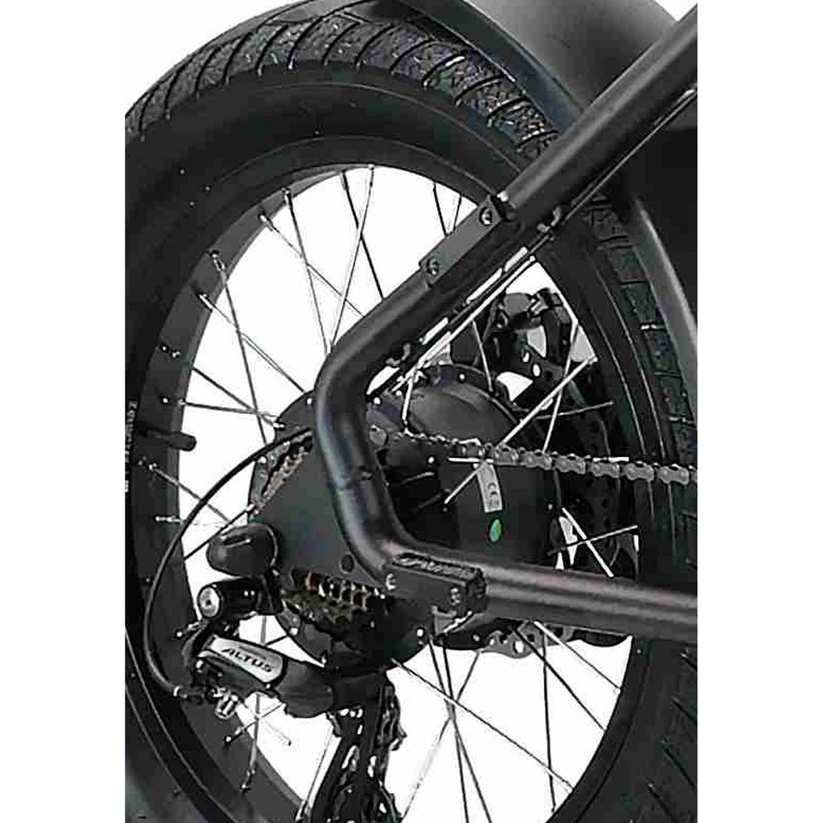 MOTO E-BIKE 20" MOTO 2.6 - Schwarz, Metall (110cm) - LLOBE