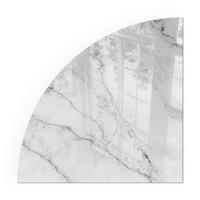 GLASPLATTE für Kamin 100x100 cm - Weiß, Glas (100/100/0.4cm) - TULUP