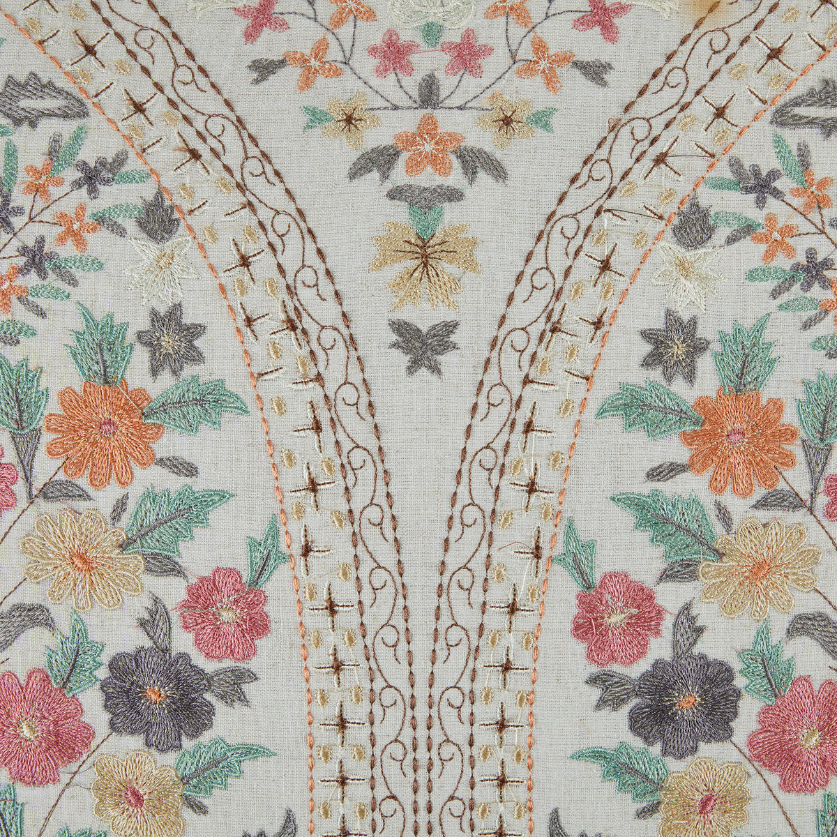 KISSEN Bohemian 50x50cm - Braun, Textil (50/50cm) - Butlers